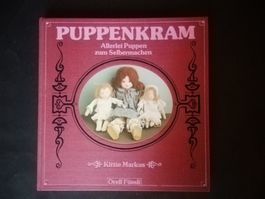 Livre "PUPPENKRAM" Kittie Markus, loisirs créatifs poupées