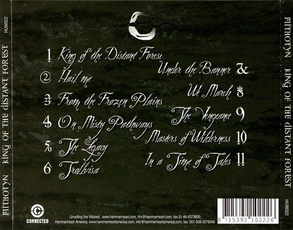 CD: Mithotyn – King Of The Distant Forest – Usato da Gingins venduto da Demonseed 1