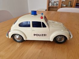 Maggiolino VW Polizia, vintage da collezione, Made in Japan