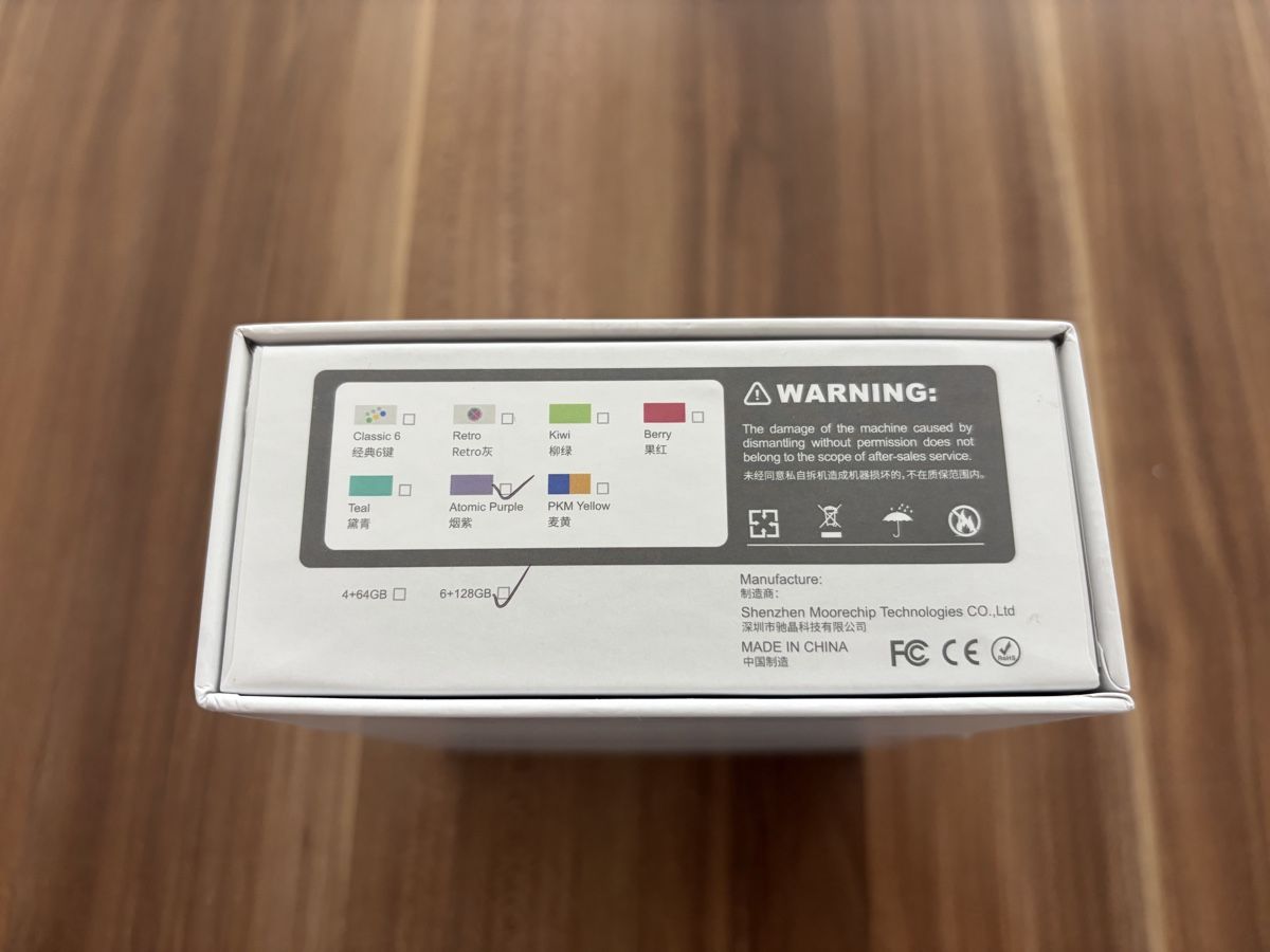 Retroid Console: Retroid Pocket Classic Handheld 6+128GB Atomic Purple – Nuovo (secondo la descrizione) da Niederhasli venduto da ach_m5rb 4