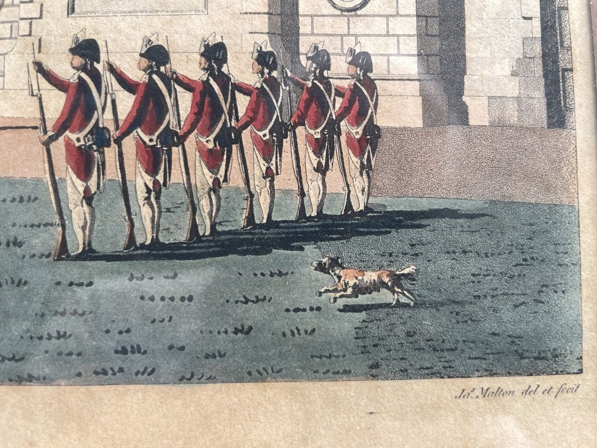Incisioni: J. Malton 4 vues de Dublin 1799 – Usato da Biel/Bienne venduto da Galaq 8