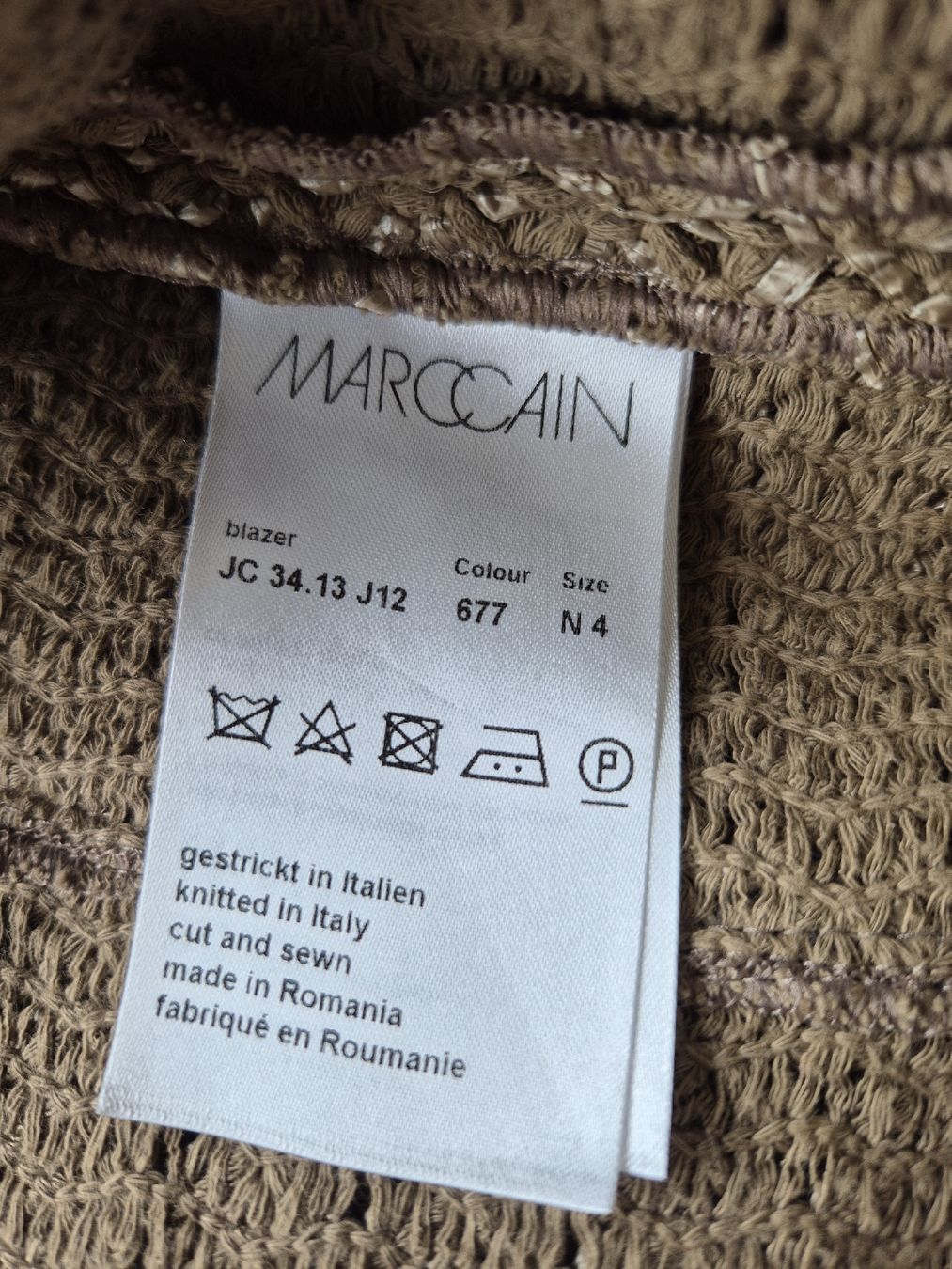 Marc Cain Giacche: Strickblaser Marc Cain N4 Gr. 40 – Nuovo (secondo la descrizione) da Meggen venduto da topas041 2