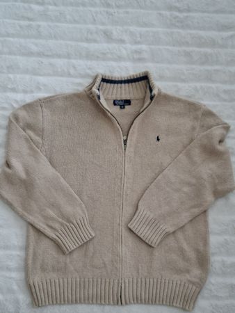 Pull Ralph Lauren  beige zippé