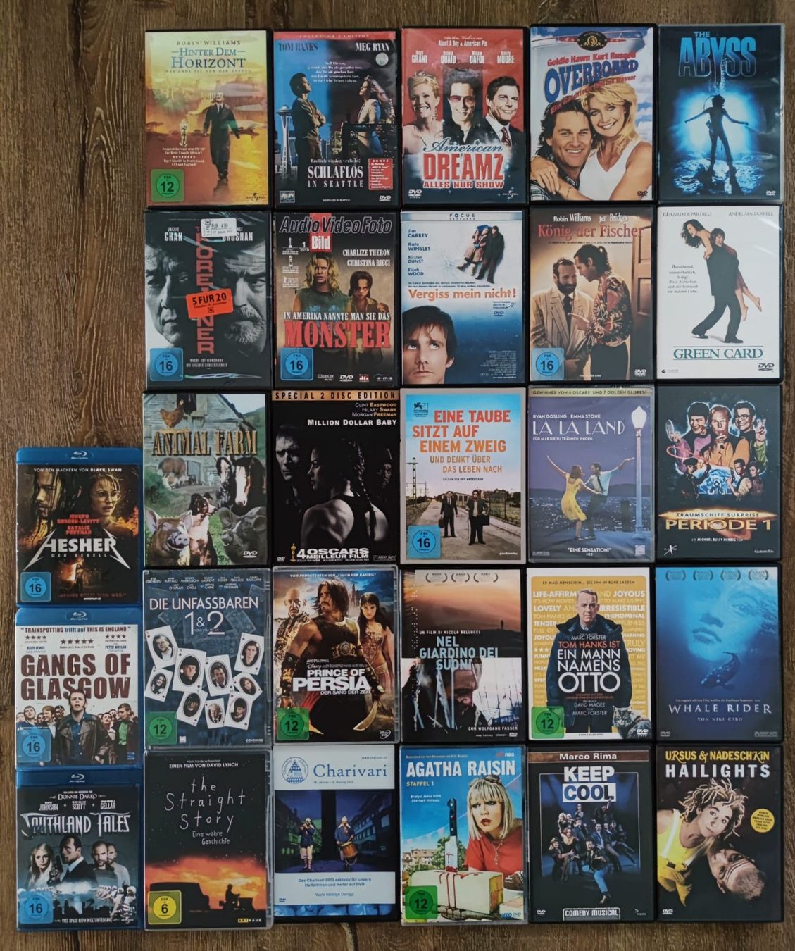 Tutti i DVDs: 30 DVD & Blu-Ray, diverse Genres – Usato da Fribourg venduto da Elyngwen