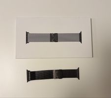 Apple Black Titanium Milanese Loop Armband (schwarz)