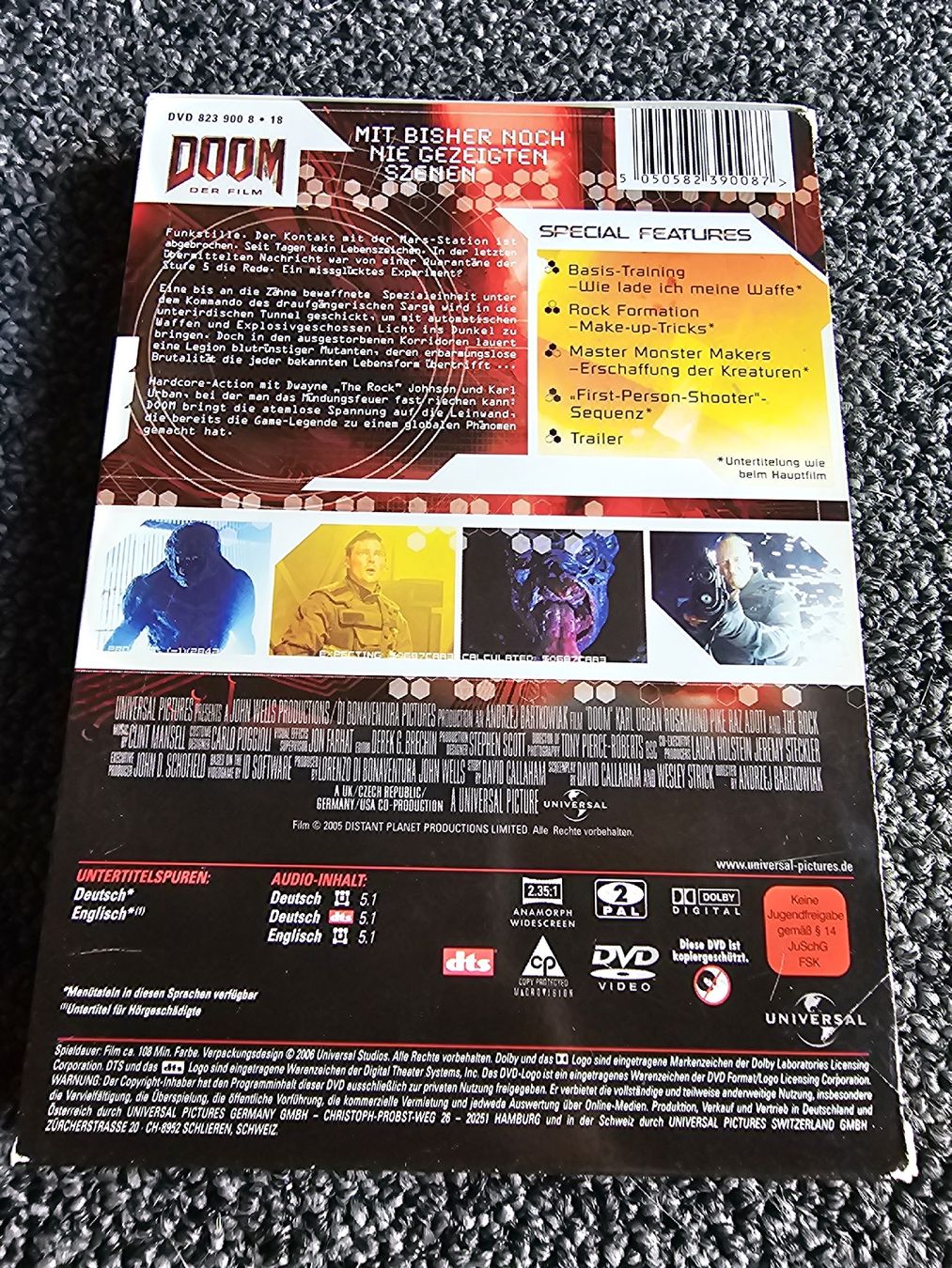 Alle DVDs: DOOM Der Film Extended Edition(22282) – Gebraucht aus Ruswil von jan_bxl5 1