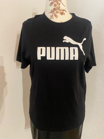 T-shirt coton noir Puma neuf taille L