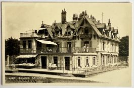 St. Loup - Le chalet - Filles au balcon,Belle carte ancienne
