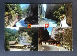 AK Aareschlucht bei Meiringen