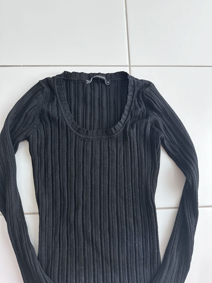 Zebra Top: Schwarzes Top von Zebra – Usato da Winterthur venduto da nik_pr58 1