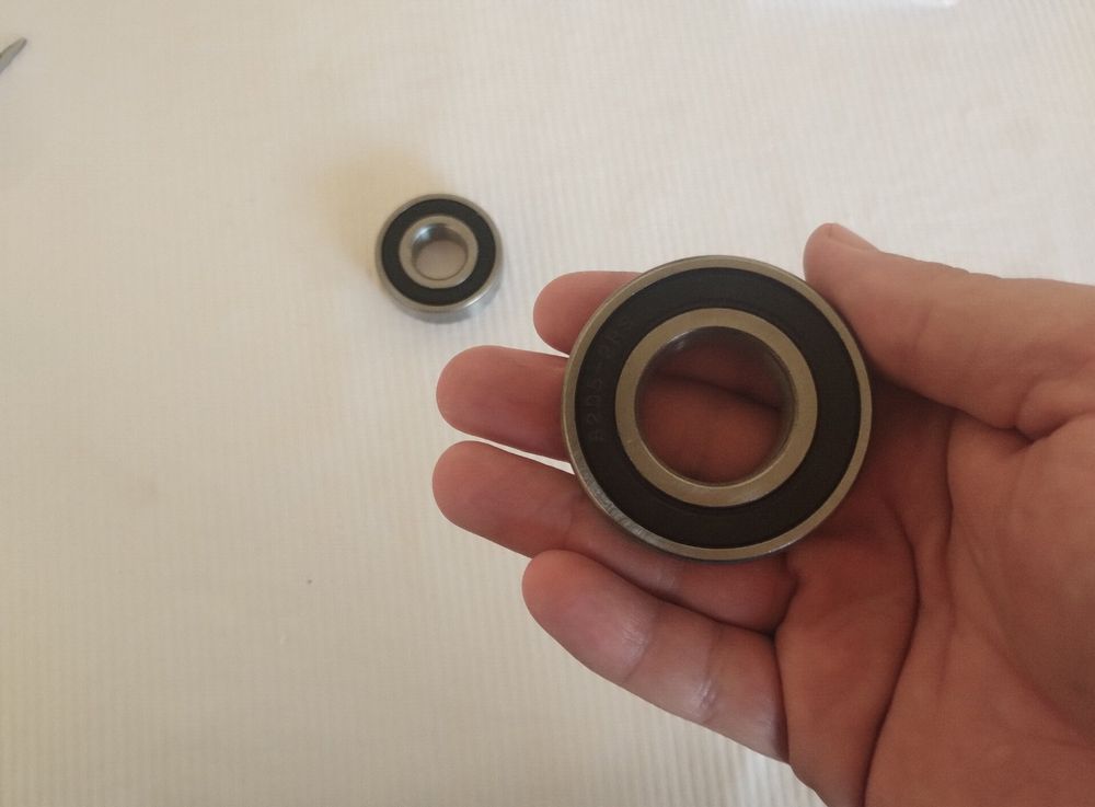 10x Kugellager ABEC-1 Roulement à bille 1