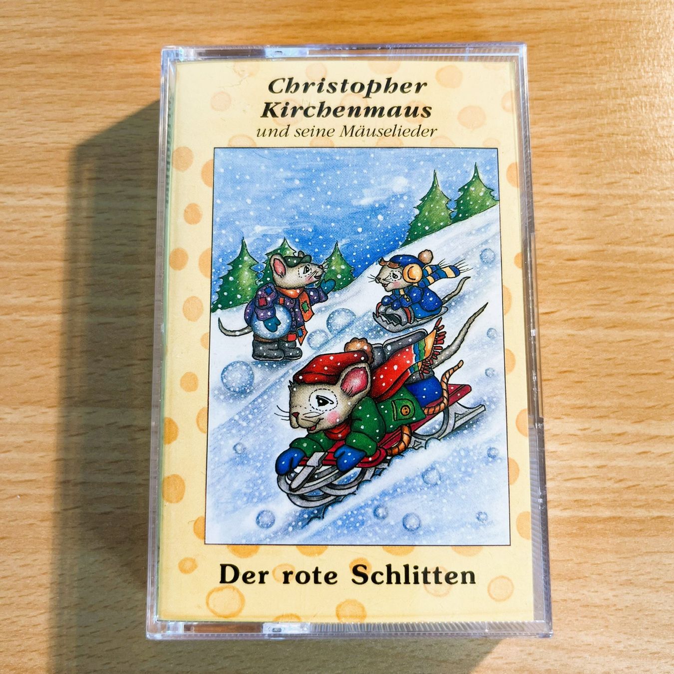 Cassettes audio: Christopher Kirchenmaus – Der rote Schlitten – D'occasion à Amlikon-Bissegg par riestig