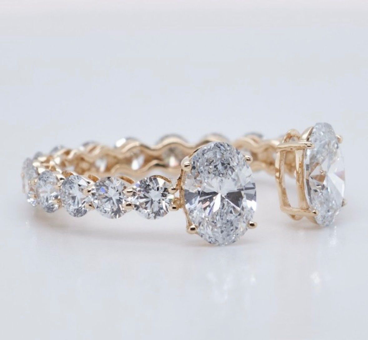 Anelli: 14kt yellow gold ring with 2.92 ct diamonds – Nuovo e nell'imballaggio originale da Zürich venduto da Aurora_S 1