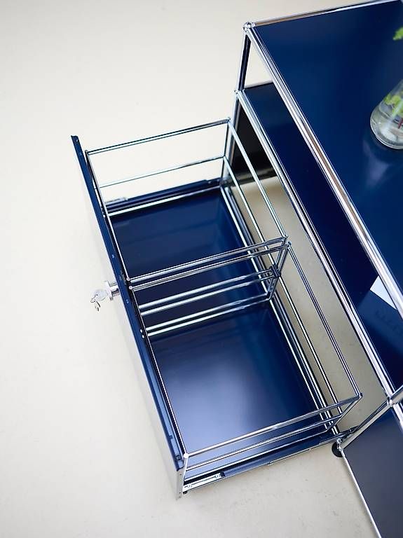 USM Mobili TV: USM Haller Lowboard Stahlblau – Usato da Meinisberg venduto da atelier_TILIJA 3