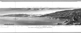 Rorschach Panorama von Isenring 1859 selten