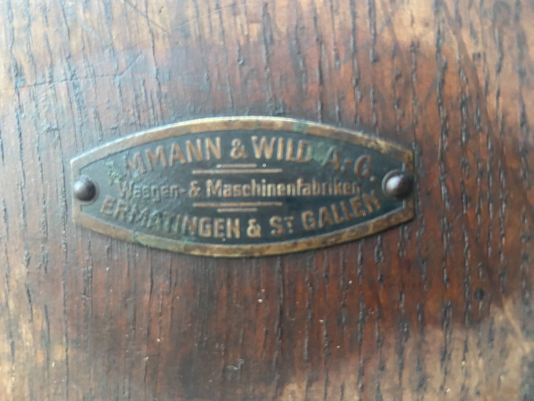 Bilance e pesi: Waag von Ammann&Wild AG – Usato da Uetendorf venduto da trabit 2