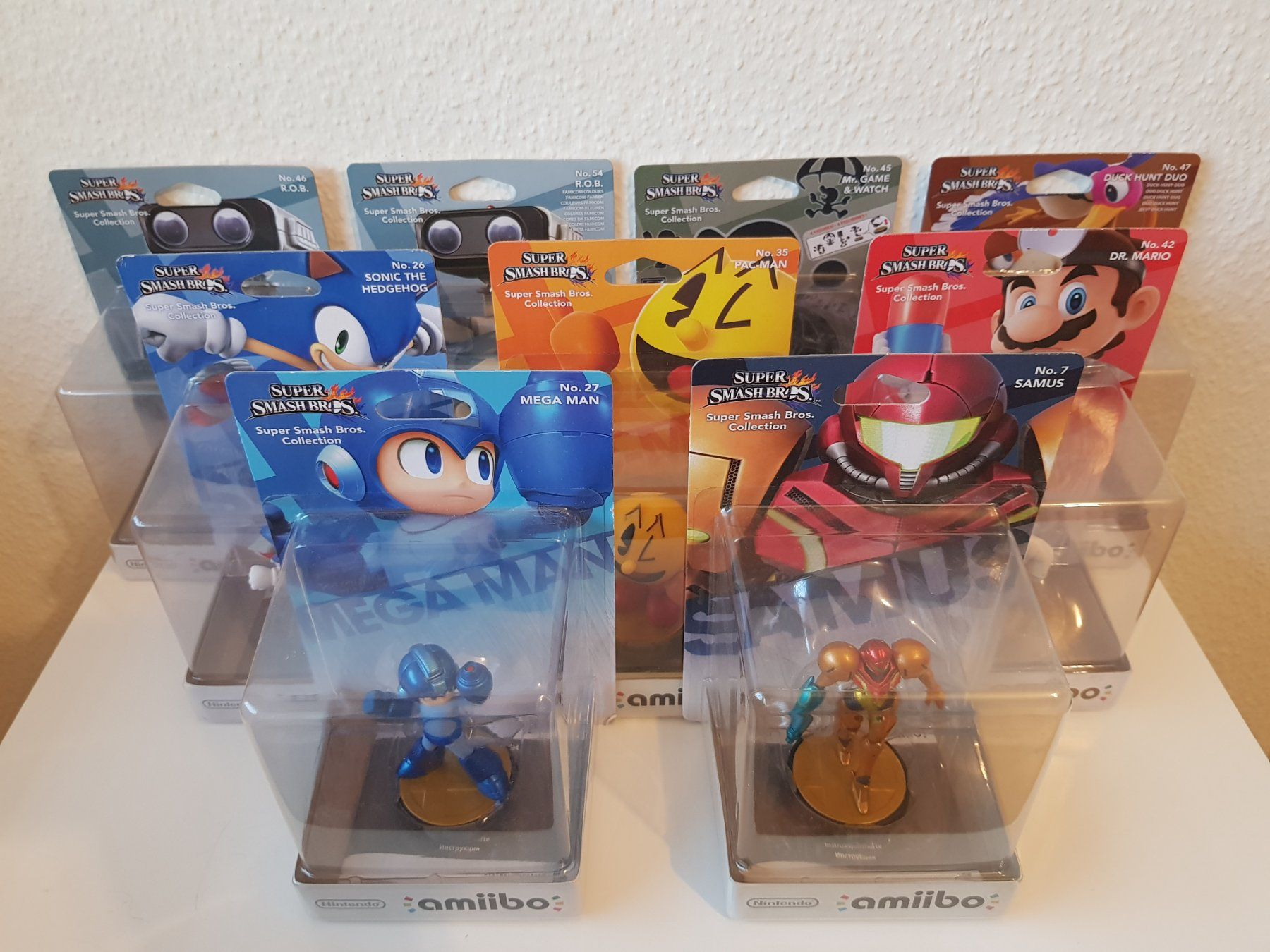 Nintendo Jeux: Amiibo Figuren Set Smash Bros – Neuf avec emballage d'origine à Münchenstein par 2DGames