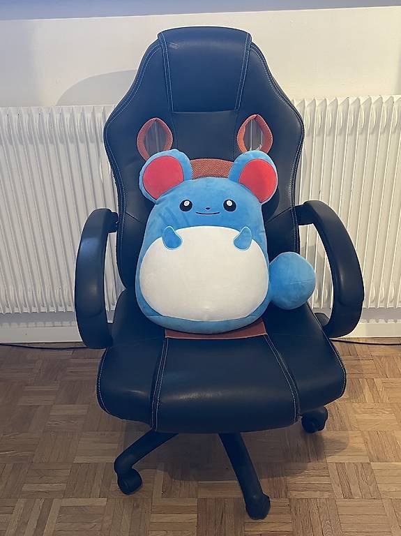 Sedie: Chaise de gaming noire et orange – Usato da Gland venduto da Khazmur1 1