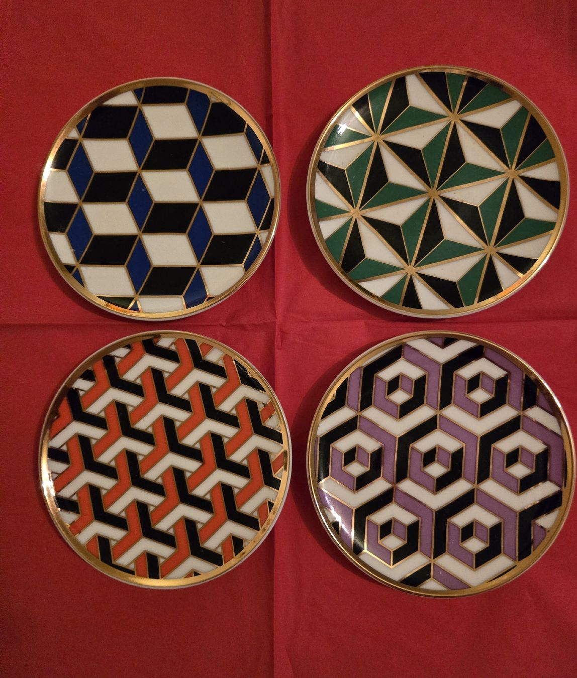 Sottobicchieri: Jonathan Adler Glasuntersetzer Versailles – Nuovo (secondo la descrizione) da Duebendorf venduto da Arenenberg1