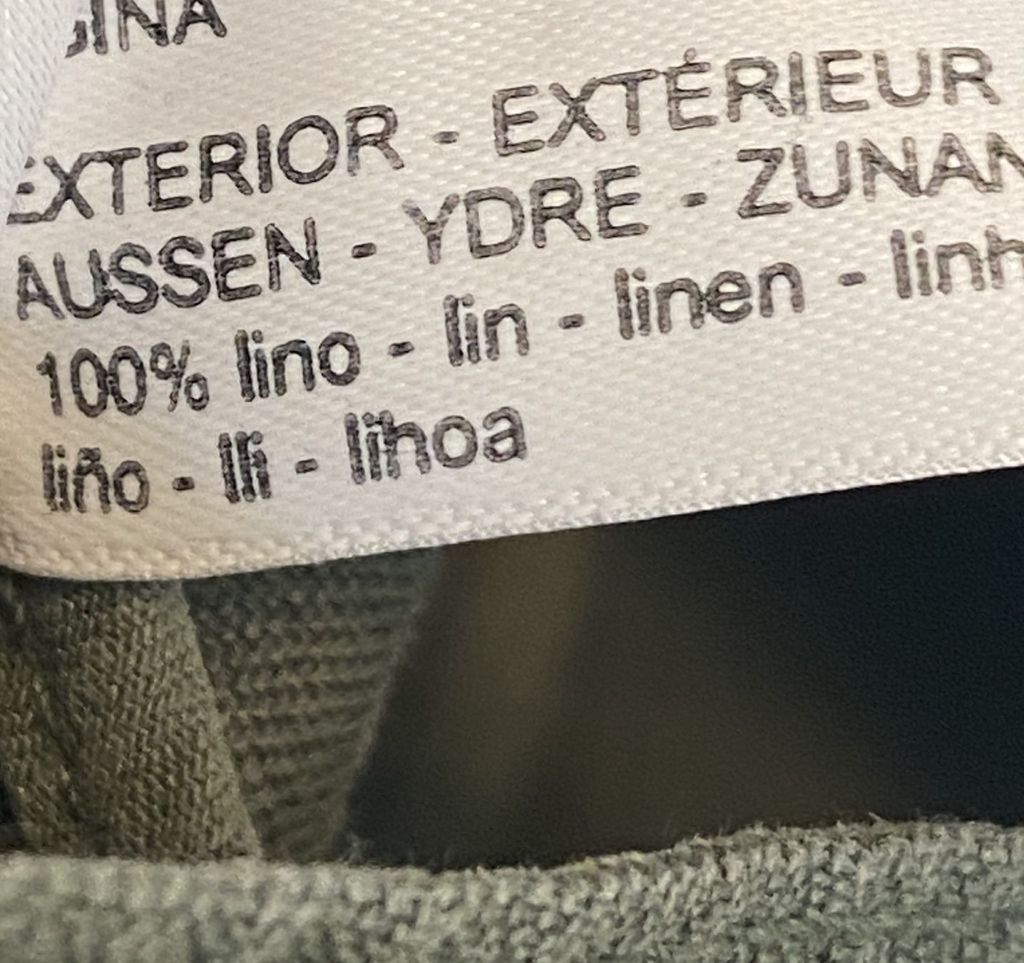 Massimo Dutti Pantaloni: MASSIMO DUTTI 100% Leinen Shorts olive 40 – Usato da Allschwil venduto da Rosenfee 3
