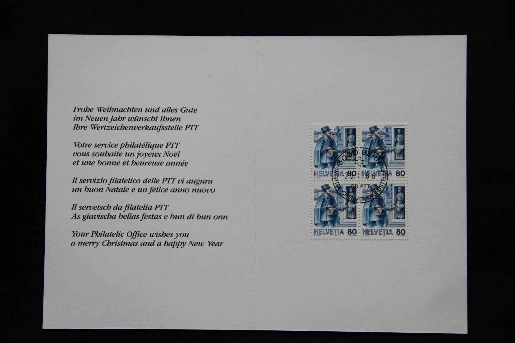 Tous les timbres: Schweiz 1986 - Briefbote Krieg – D'occasion à Jona par Southafrica07