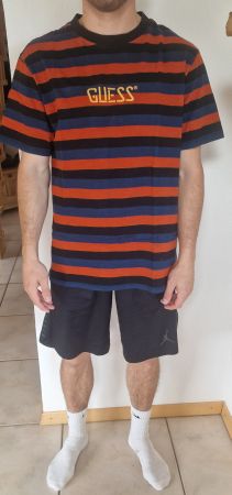 Guess T-Shirt gestreift, Grösse M, neuwertig