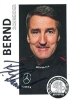 Autogrammkarte, Bernd Schneider, Mercedes