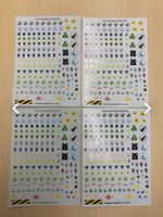 Warhammer 40000 Chaos Space Marine Wasser Klebesheet