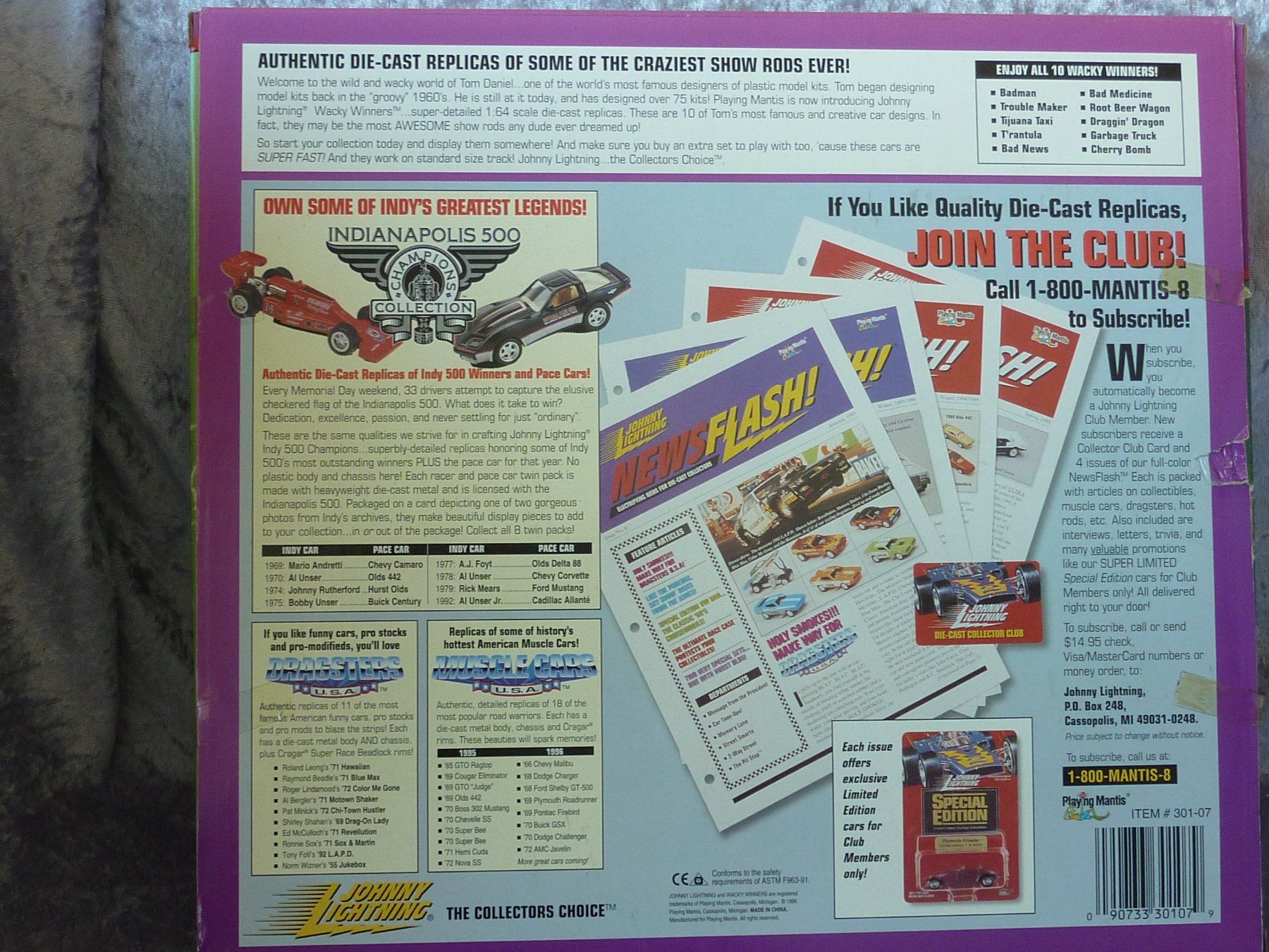 Johnny Lightning Modellini d'auto: Wacky Winners 10 Car Set  1:64 – Nuovo e nell'imballaggio originale da Dürrenäsch venduto da modellautos4you 7