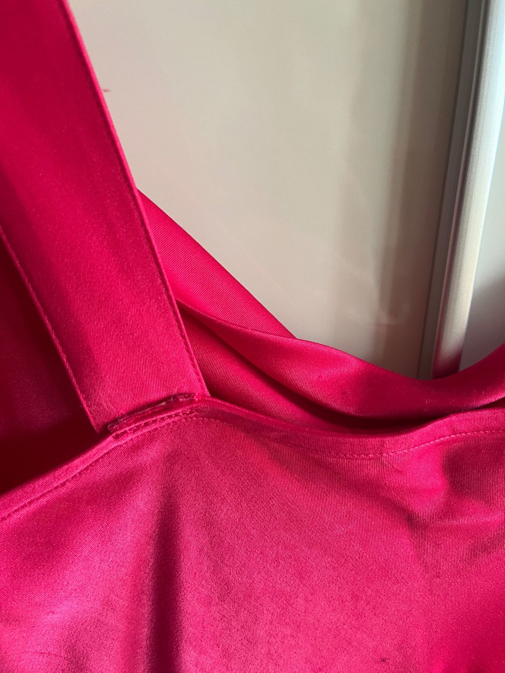 Comma Vestiti: Sommerliches, pinkrotes Satinkleid, Grösse 34 Comma – Usato da Appenzell venduto da Pontigui2007 3
