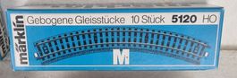 Märklin 5120 M-Gleis gebogen
