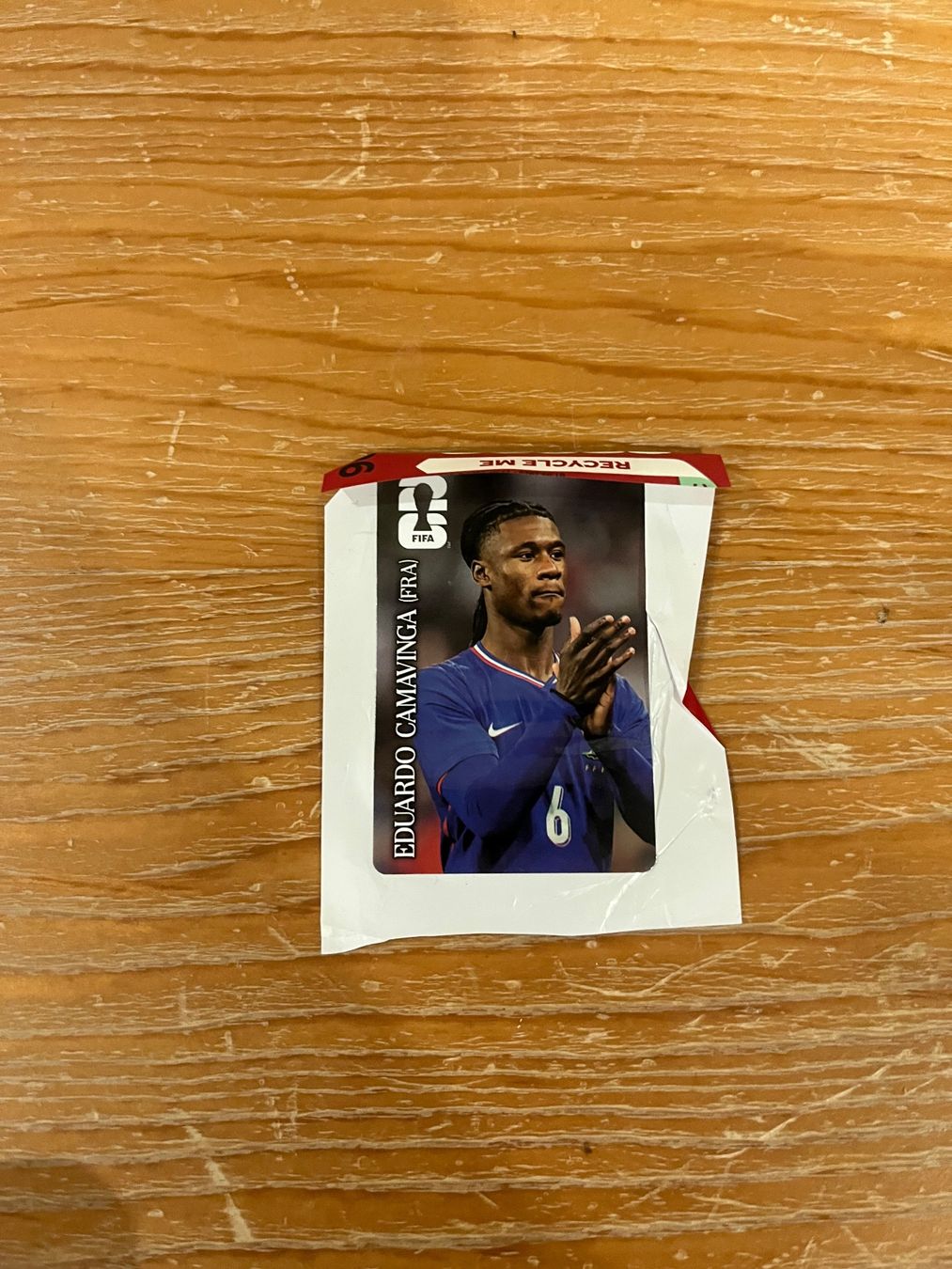 Panini Carte collezionabili: Panini Cola Camavinga – Usato da Balzers venduto da jos_6r9r