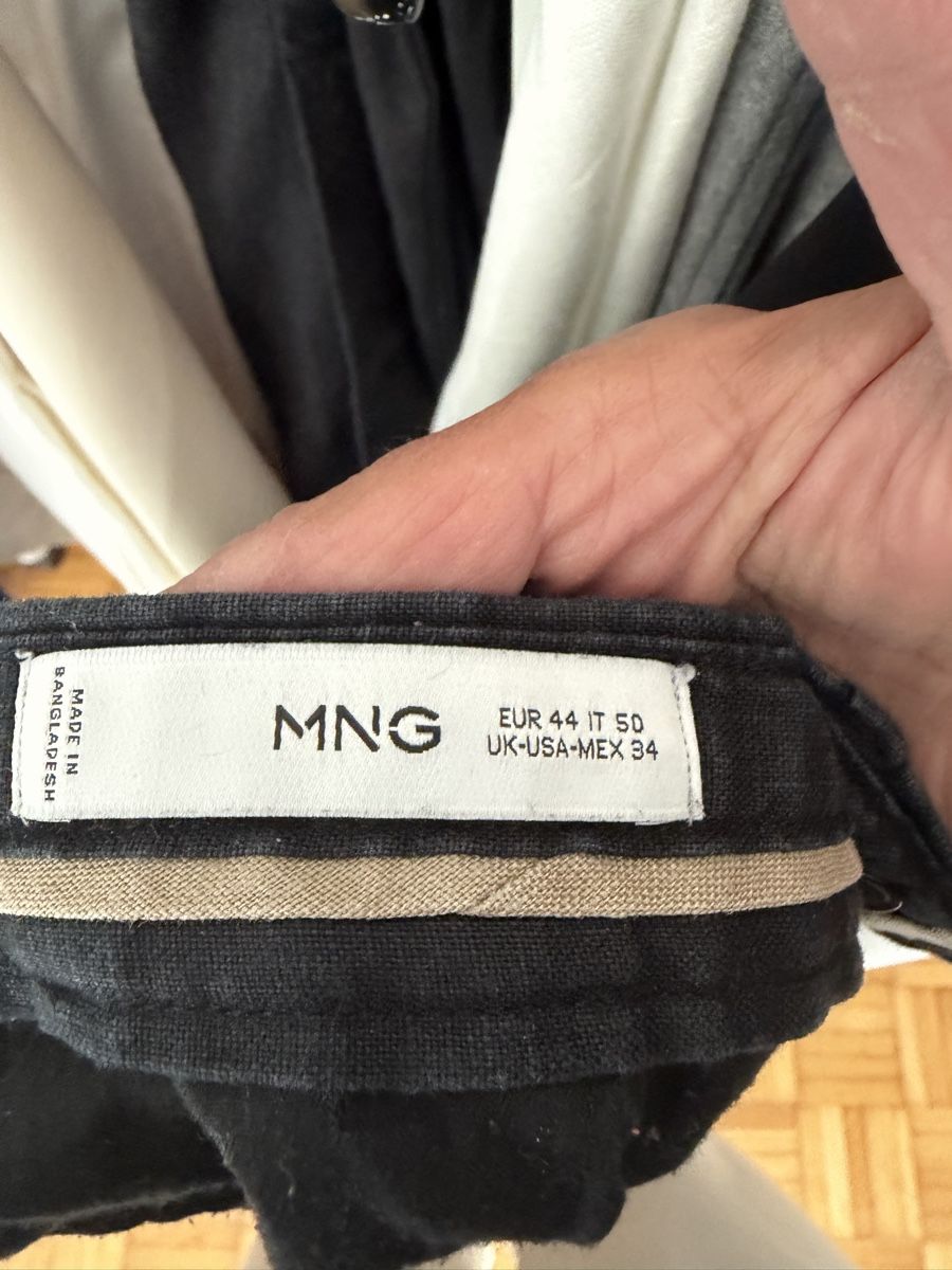 Mango Pantalons: Mango Herren Leinenhose Gr.44 – Neuf (Voir description) à Ostermundigen par anja046 2