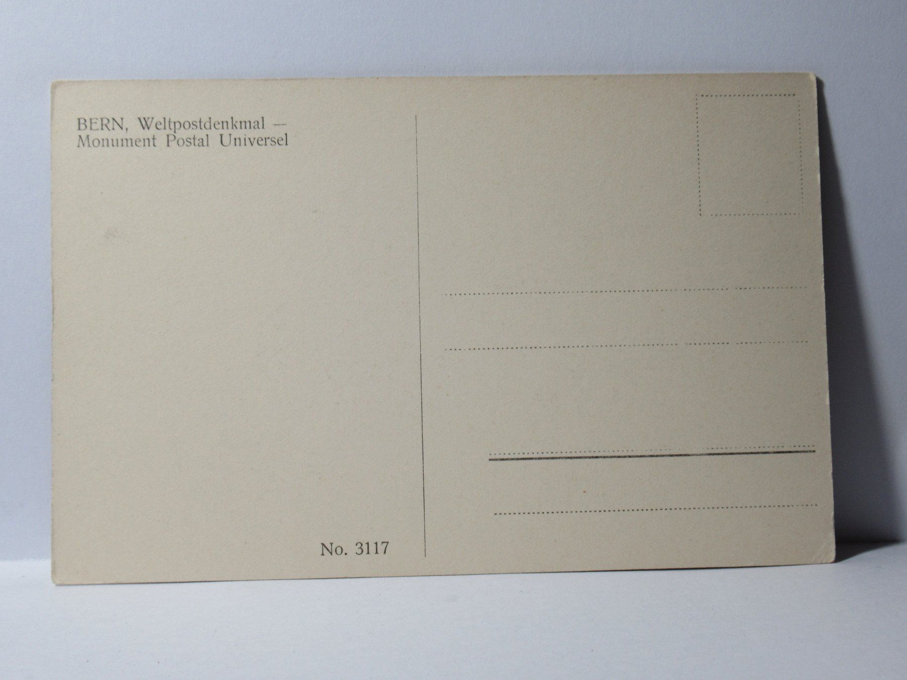 Cartes postales: Bern , Weltpostdenkmal – Neuf (Voir description) à Grenchen par Bluemchen1900 1