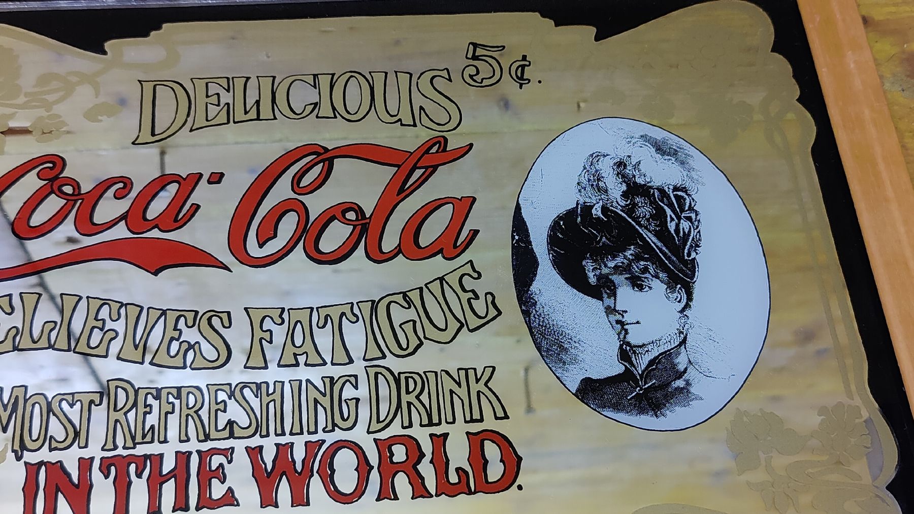 Specchi: Coca Cola Spiegel, retro (L5) – Usato da Neuenhof venduto da SchnaeppliAllerlei 1