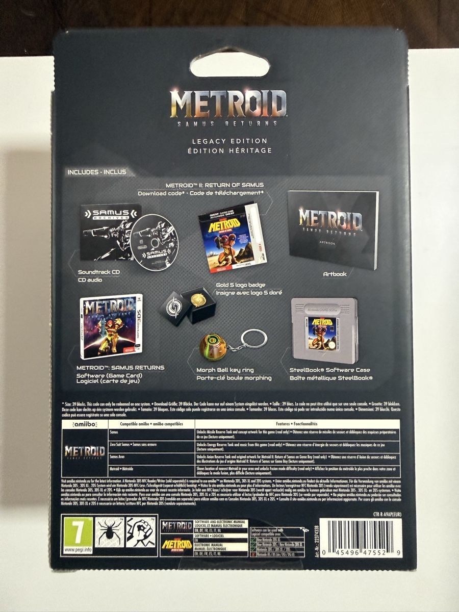 Giochi: Metroid Samus Returns Legacy Edition - Nintendo 3DS – Nuovo e nell'imballaggio originale da Chavornay venduto da brunodasilva87 1