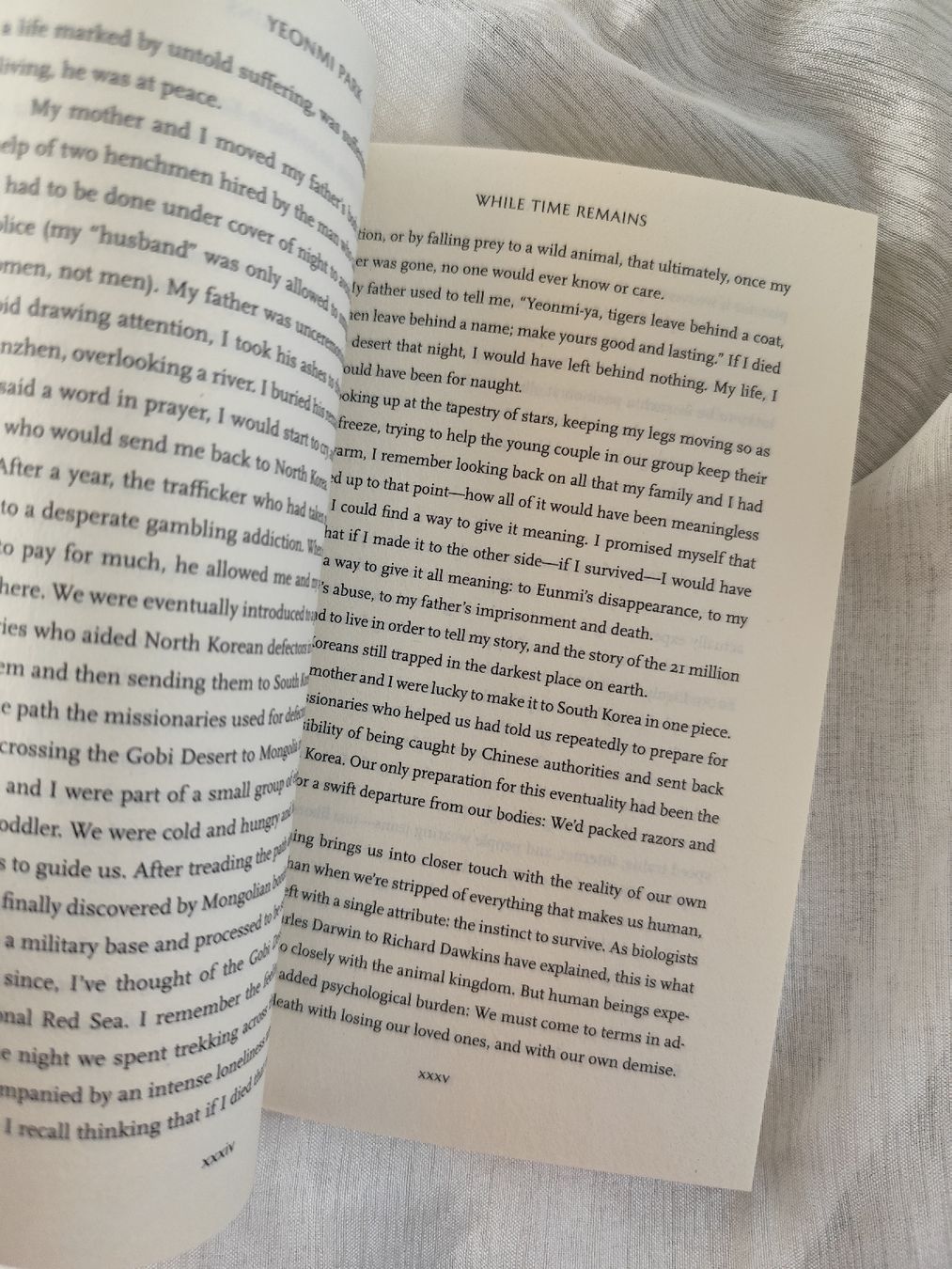 Libri: Buch While Time Remains von Yeonmi Park  – Usato da Mägenwil venduto da VintageGirly 5