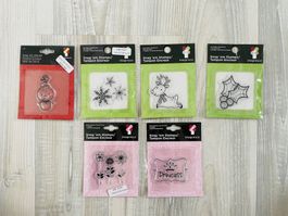 Imaginisce Clear Stamps Stempel Weihnachten Winter Weihnacht