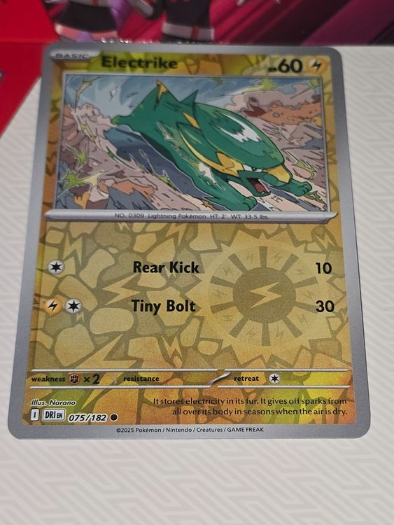 🇬🇧 Pokemon Destined Rivals 》Reverse Holo 075/182 (Neu (gemäss ...