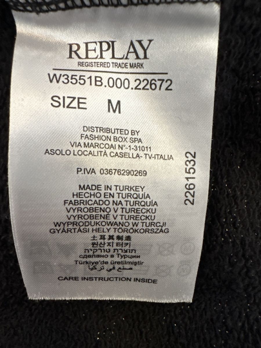 Replay Maglioni & Felpe: Replay Glitzerpullover Gr. M, schwarz/gold – Nuovo (secondo la descrizione) da Bern venduto da Ibizaflow 4
