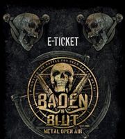 1 Ticket Metal Open Air Baden in Blut für Samstag 18.7. 🤘🤘