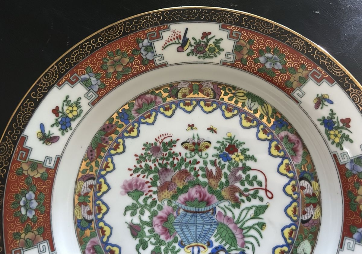 Piatti: 2 schöne Chinesische Deko  Teller  – Usato da Bülach venduto da larson27 4