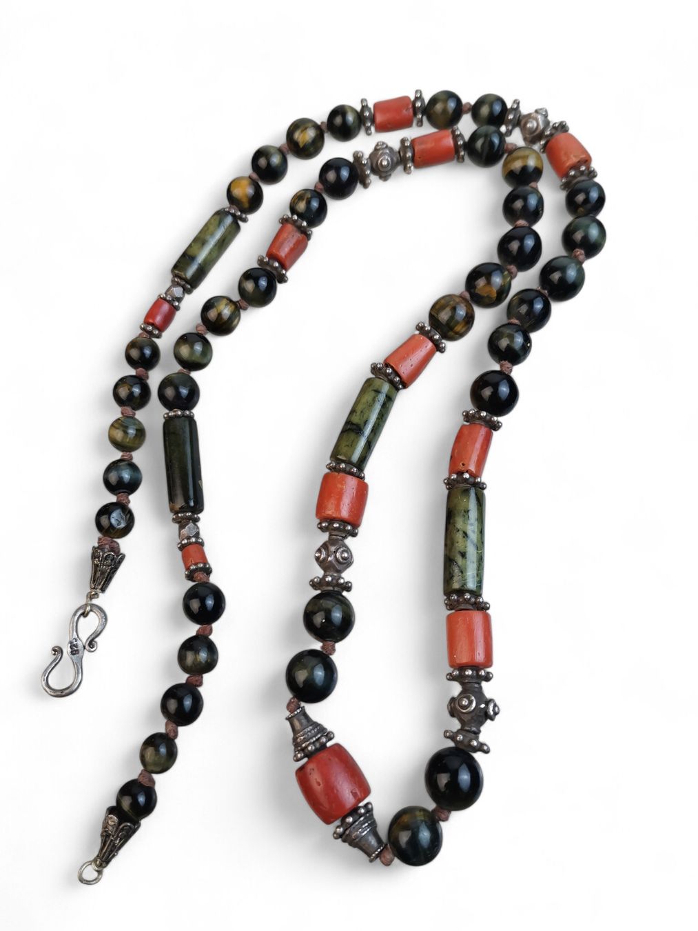 Catenine: Exklusive Israel Designerkette Silber 925 Echte Edelstein – Usato da Erlinsbach SO venduto da Meytalien