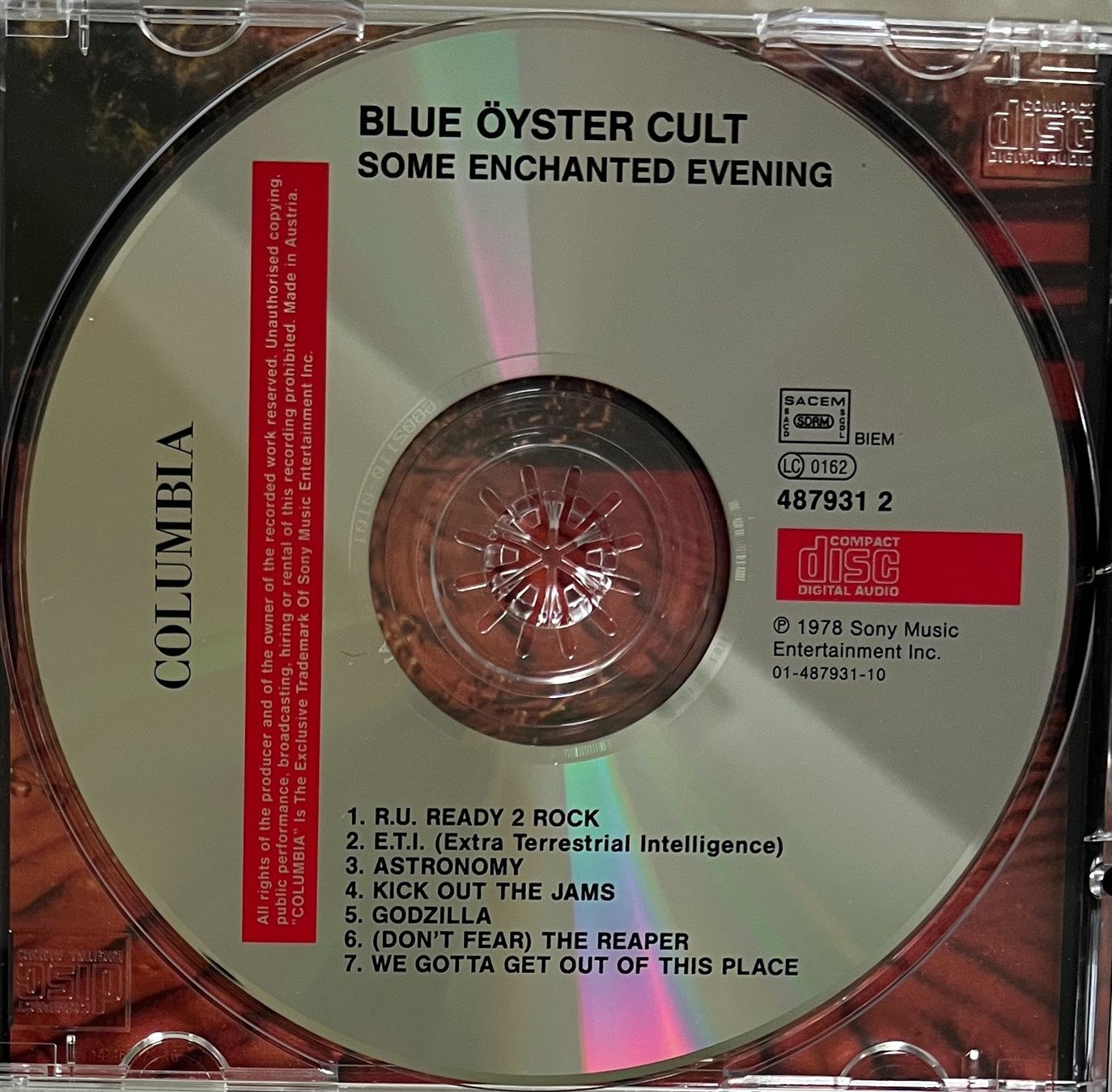 CD: BLUE ÖYSTER CULT / Some Enchanted Evening – Usato da Bischofszell venduto da kustavi 2