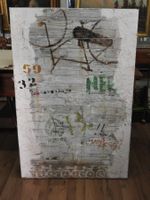 Gemälde - abstraktes Bild -    Basquiat Stil