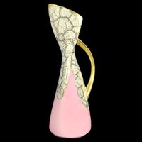 🌸Elegante Vintage-Vase mit Goldakzenten–Stilvolle Rarität!✨