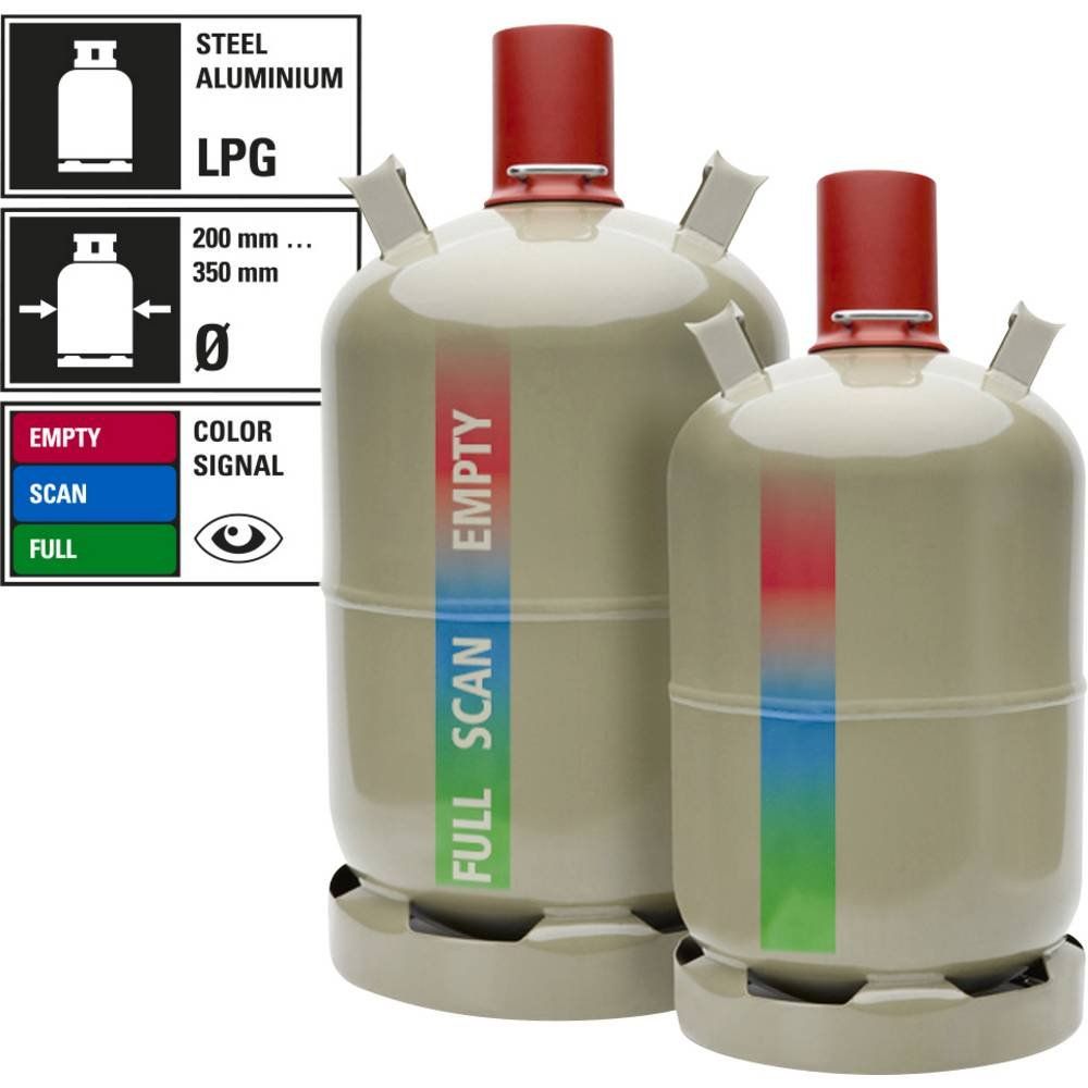 Griglie: Laserliner Füllstands-Sensor GasCheck – Usato da Gommiswald venduto da Bullhead 2