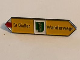 1 Pin St. Galler Wanderwege