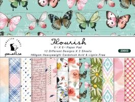 Design-Papier Nr.381, 12 Designs/12 Blätter