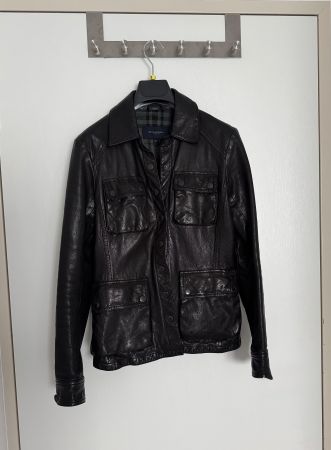 Burberry Lederjacke XS